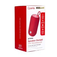 Speaker Portátil 5W NovaSound QTSPN5 Rojo Quanta Products